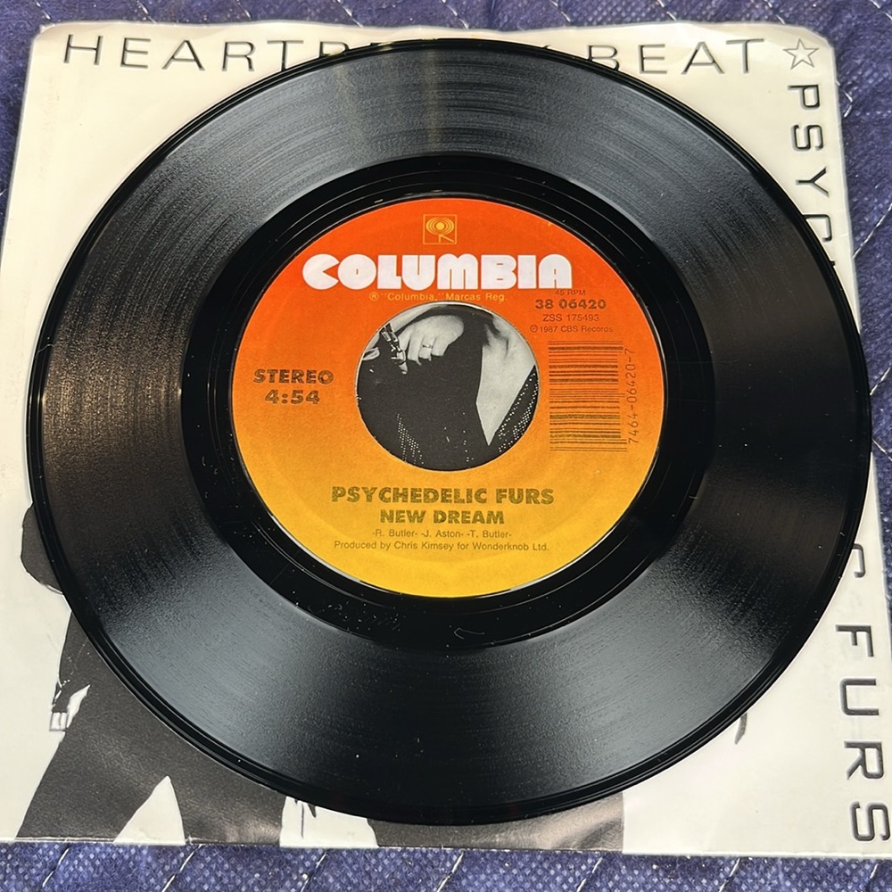 4 Picture Sleeve 45 RPM Records - Picture 10 of 10